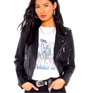 Nasty Gal Black Leather Jacket